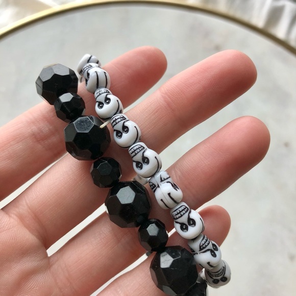 Vintage Jewelry - Skull Bracelet Bundle
